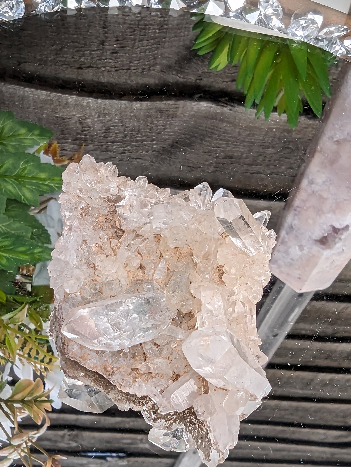 Sacred Pink Lemurian Cluster | Ancient Wisdom & Harmony