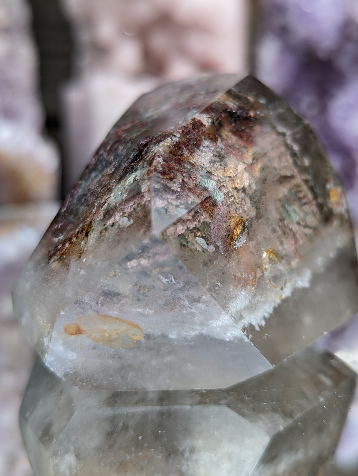 Phantom Quartz & Lodolite | Past, Growth & Transformation