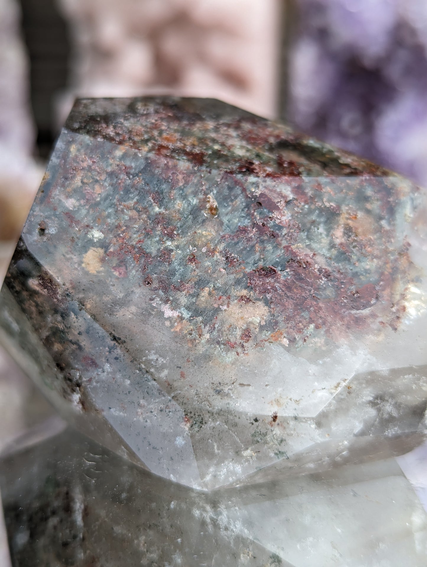Phantom Quartz & Lodolite | Past, Growth & Transformation