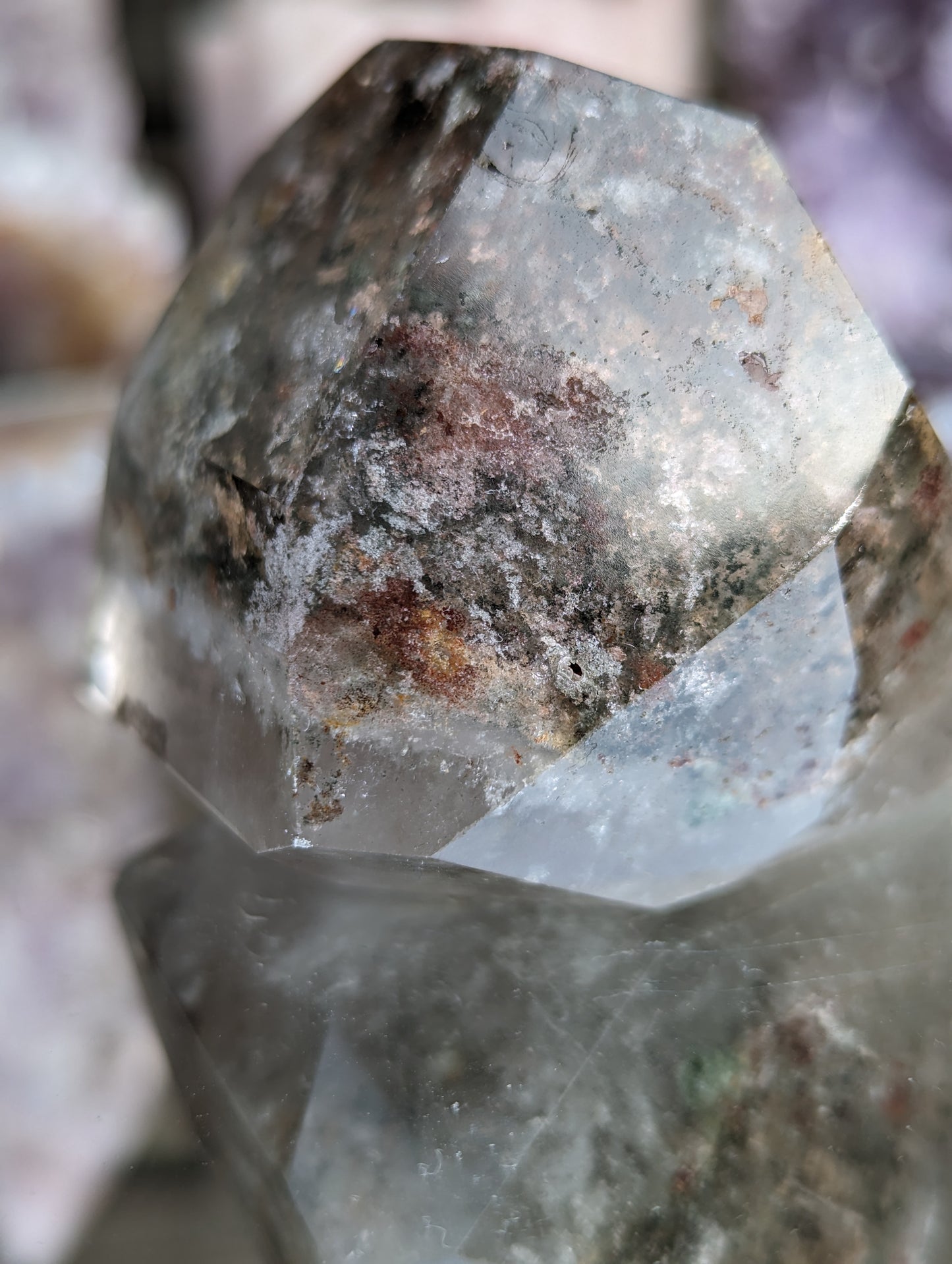 Phantom Quartz & Lodolite | Past, Growth & Transformation
