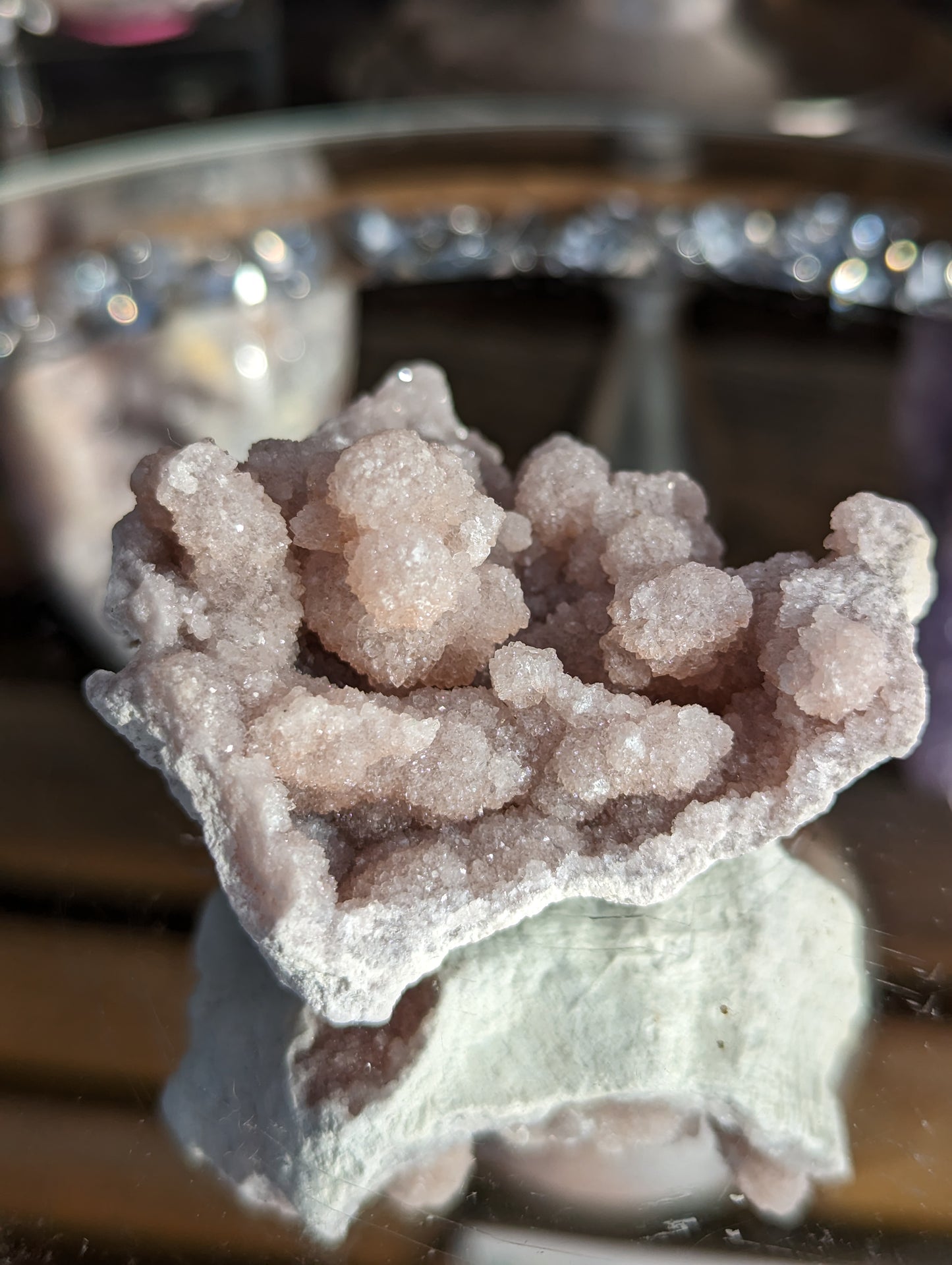 Lilac Flower Amethyst Cluster | Inner Peace & Serenity