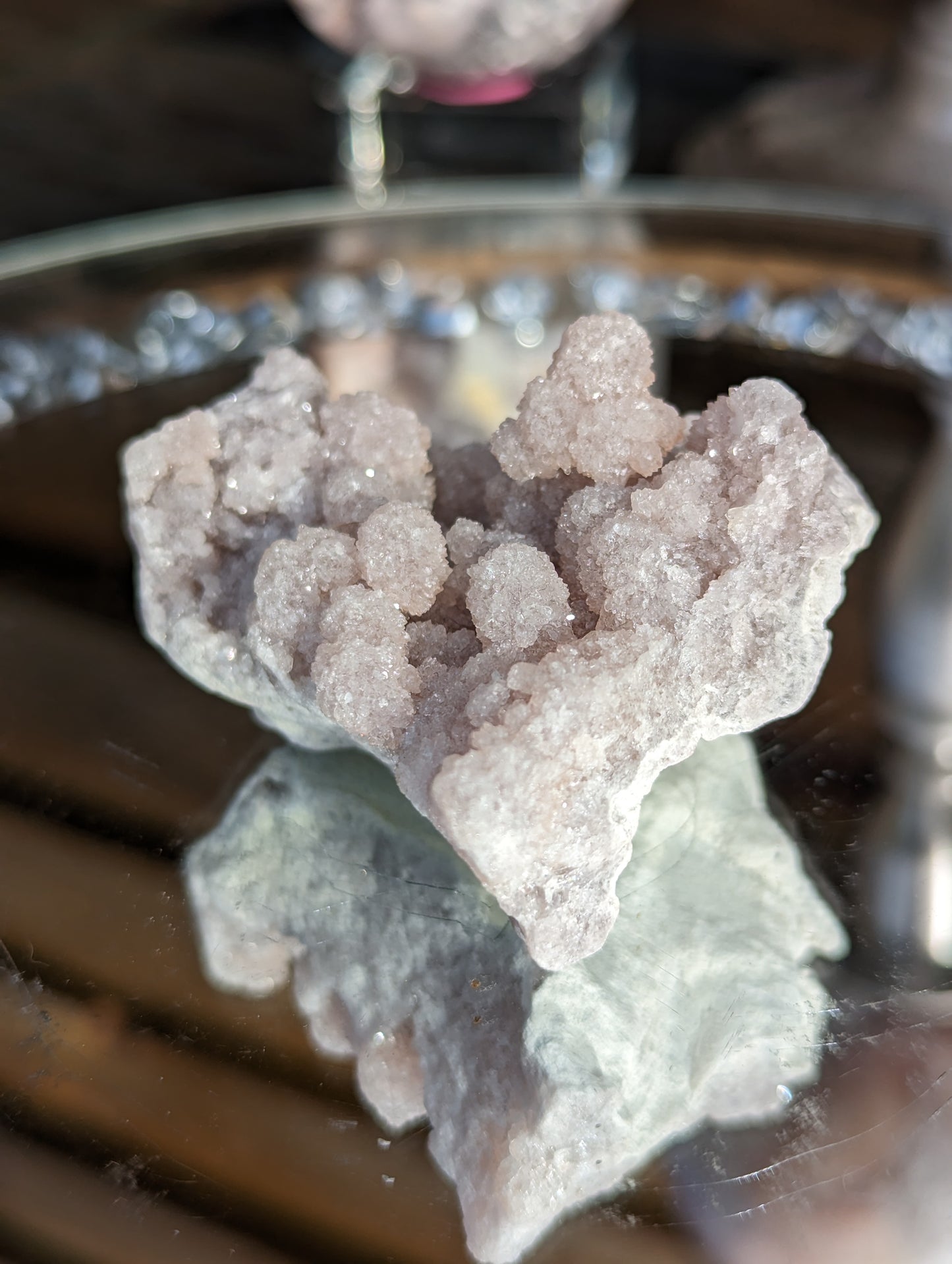 Lilac Flower Amethyst Cluster | Inner Peace & Serenity
