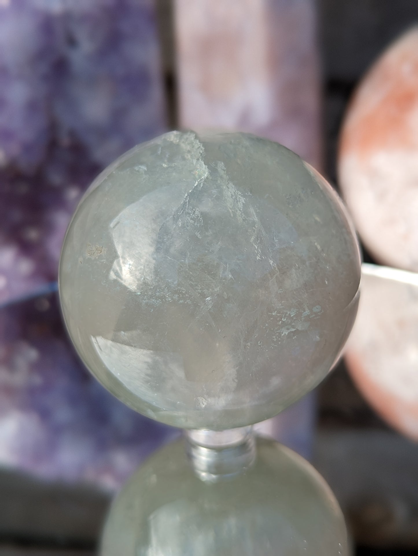 Banded Fluorite Sphere | Focus & Tranquility