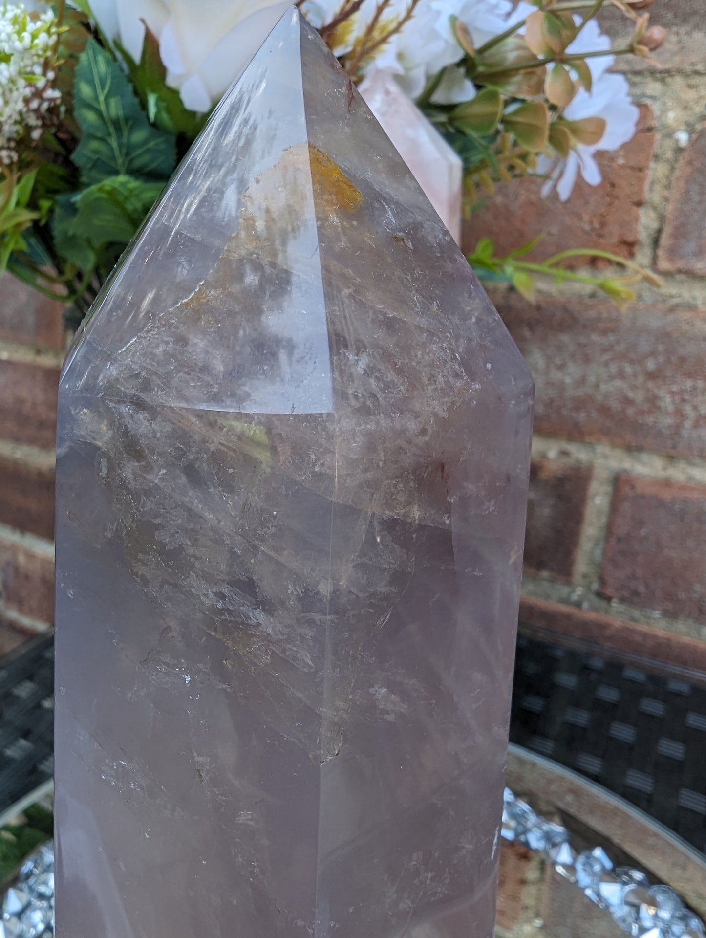 Lavender Rose Quartz Tower | Love & Healing