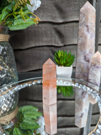 Fiery Quartz Tower | Ignite Passion