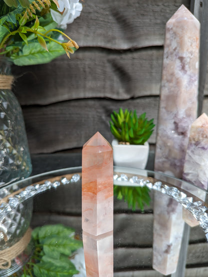 Fiery Quartz Tower | Ignite Passion