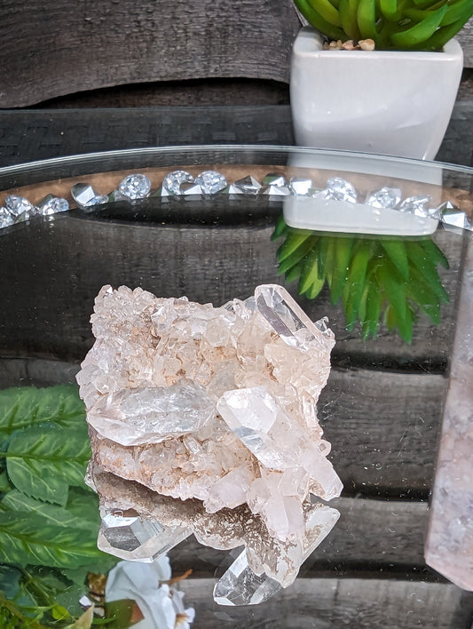 Sacred Pink Lemurian Cluster | Ancient Wisdom & Harmony