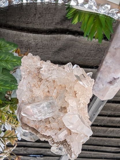 Sacred Pink Lemurian Cluster | Ancient Wisdom & Harmony