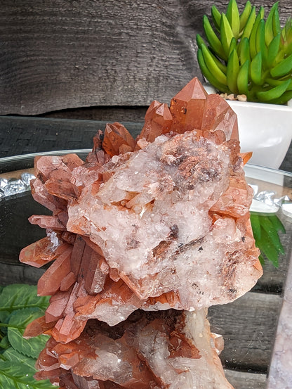 Burnt Orange Quartz Cluster | Creative Energy