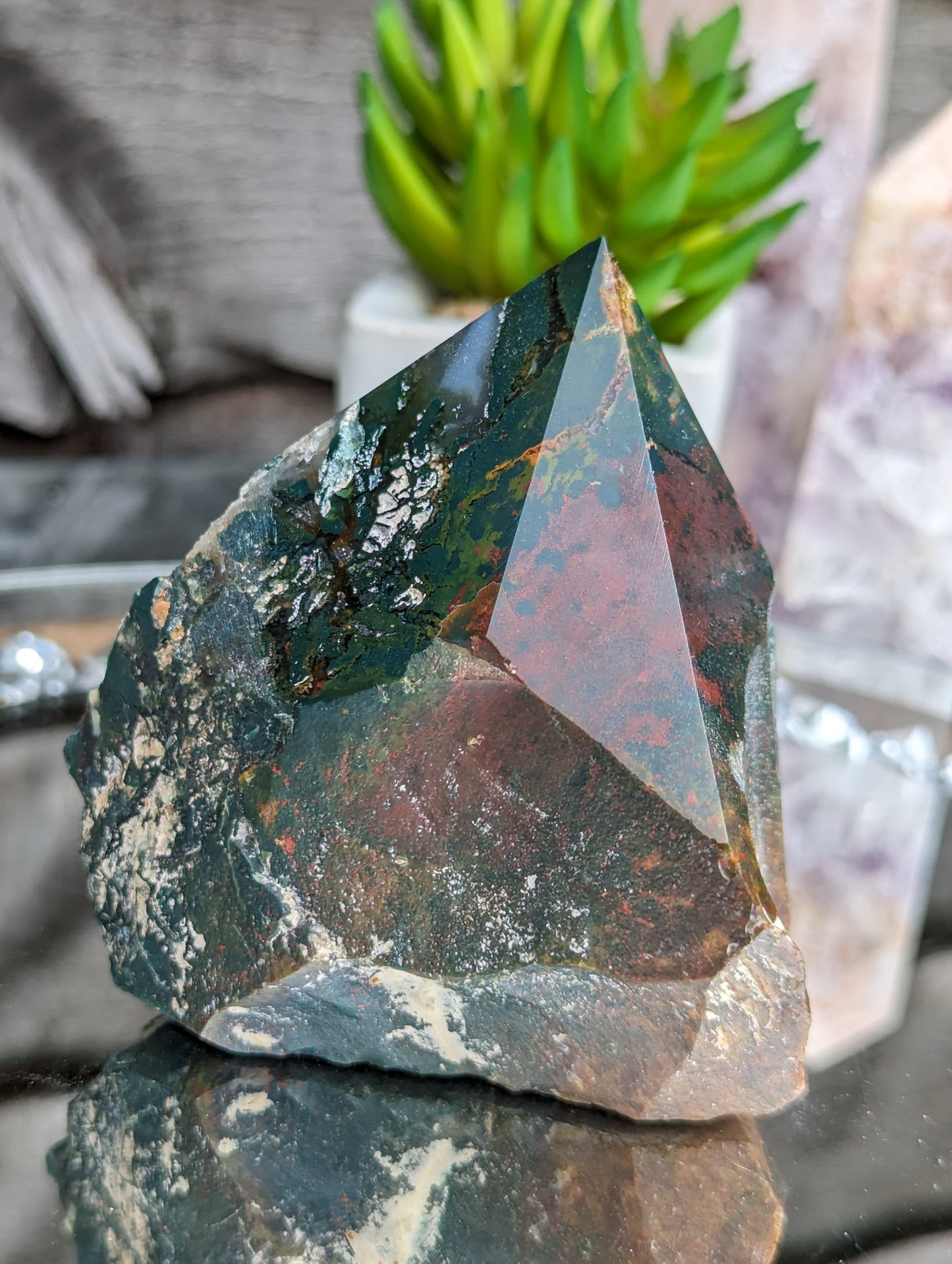 Dragon Bloodstone Point | Strength & Grounding