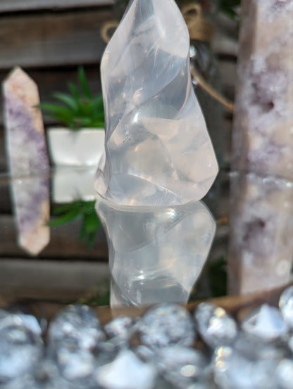 Girasol Quartz Flame | Rainbow Brilliance