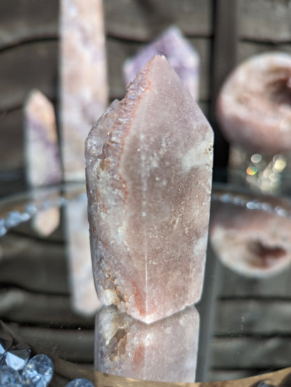 Pink Amethyst Druzy Tower | Love & Harmony