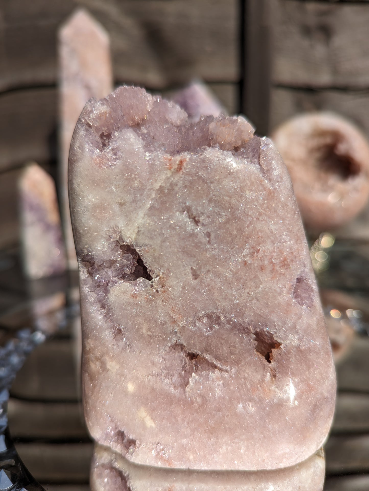 Druzy Amethyst Freeform | Pink Bliss