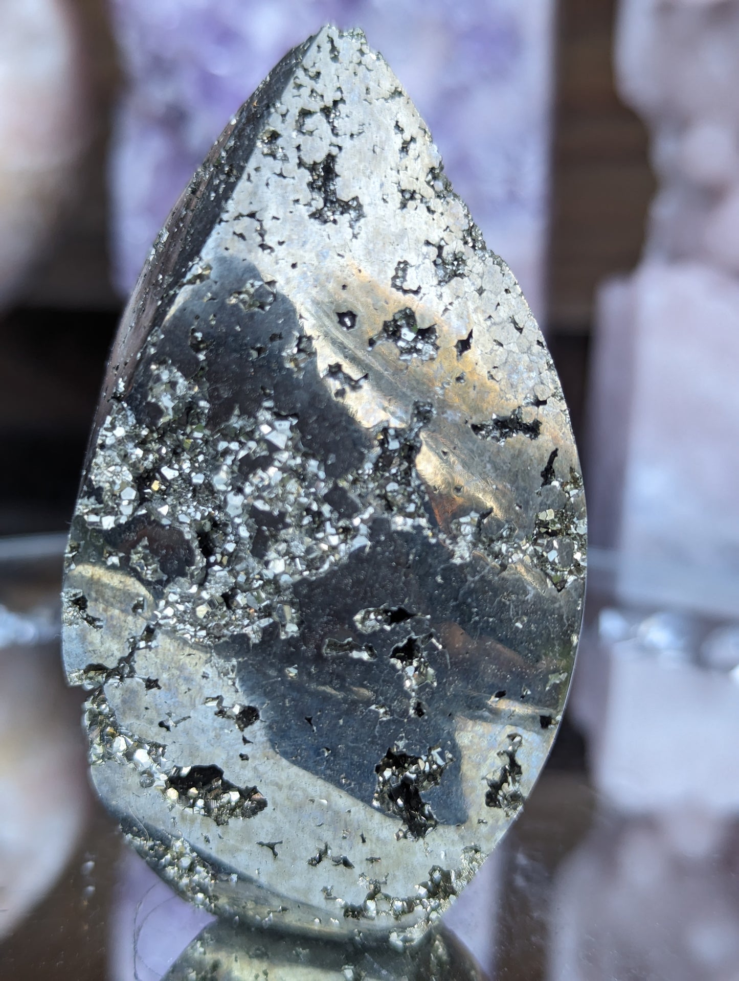 Peruvian Pyrite Flame | Abundance & Prosperity