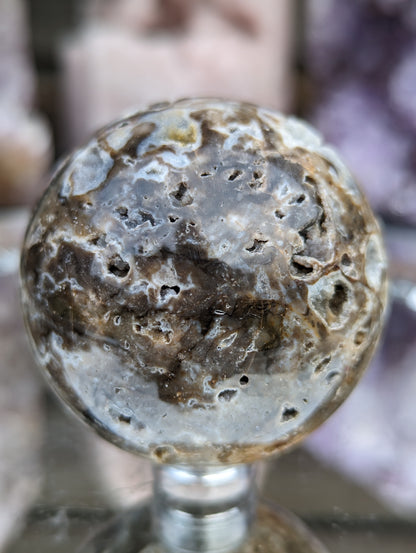 Sparkling Sphalerite Sphere | Vitality & Insight