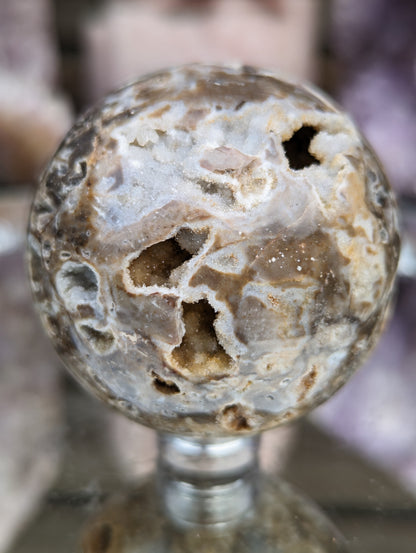 Sparkling Sphalerite Sphere | Vitality & Insight