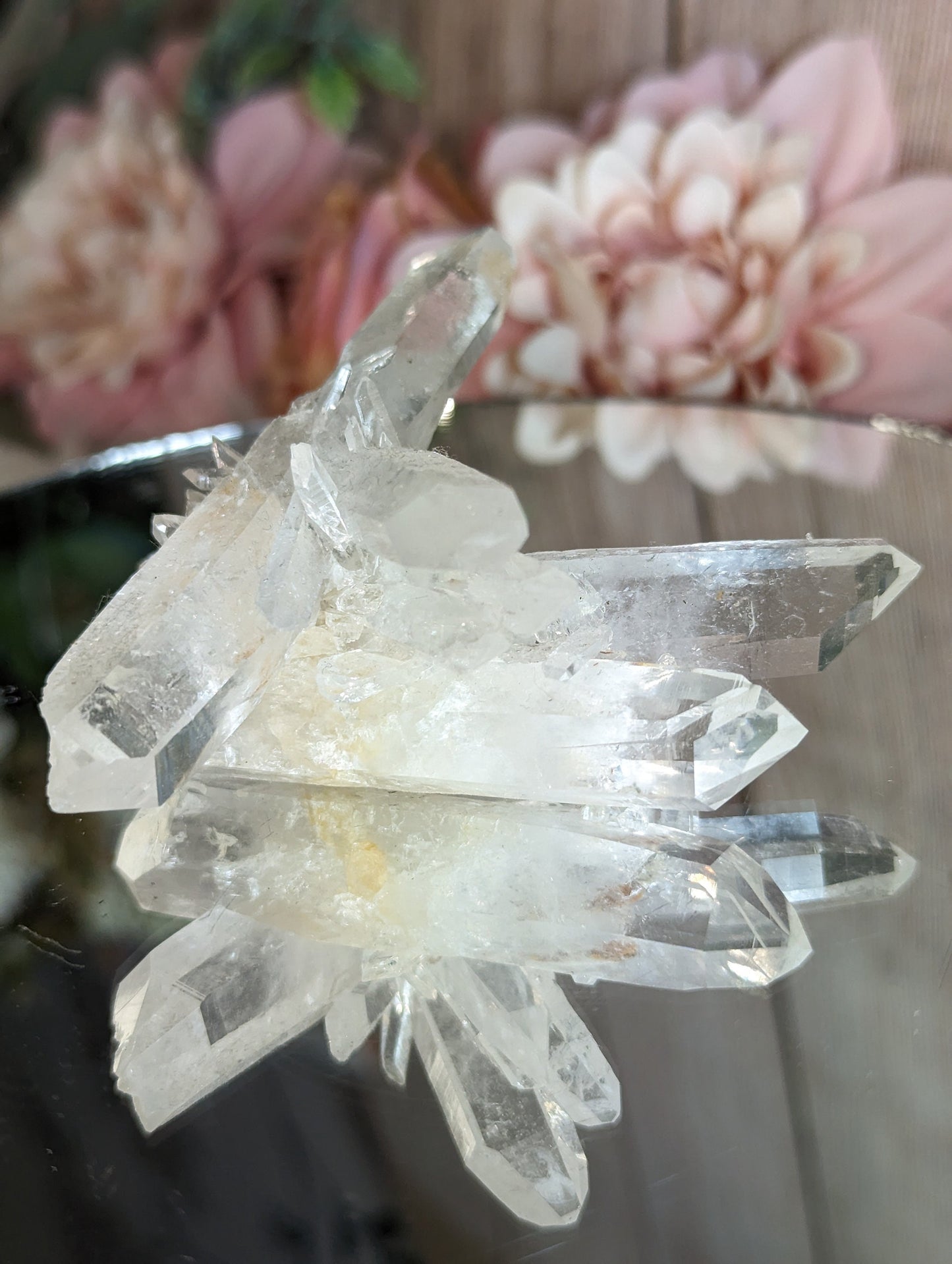 Stunning Sacred Lemurian Quartz Cluster