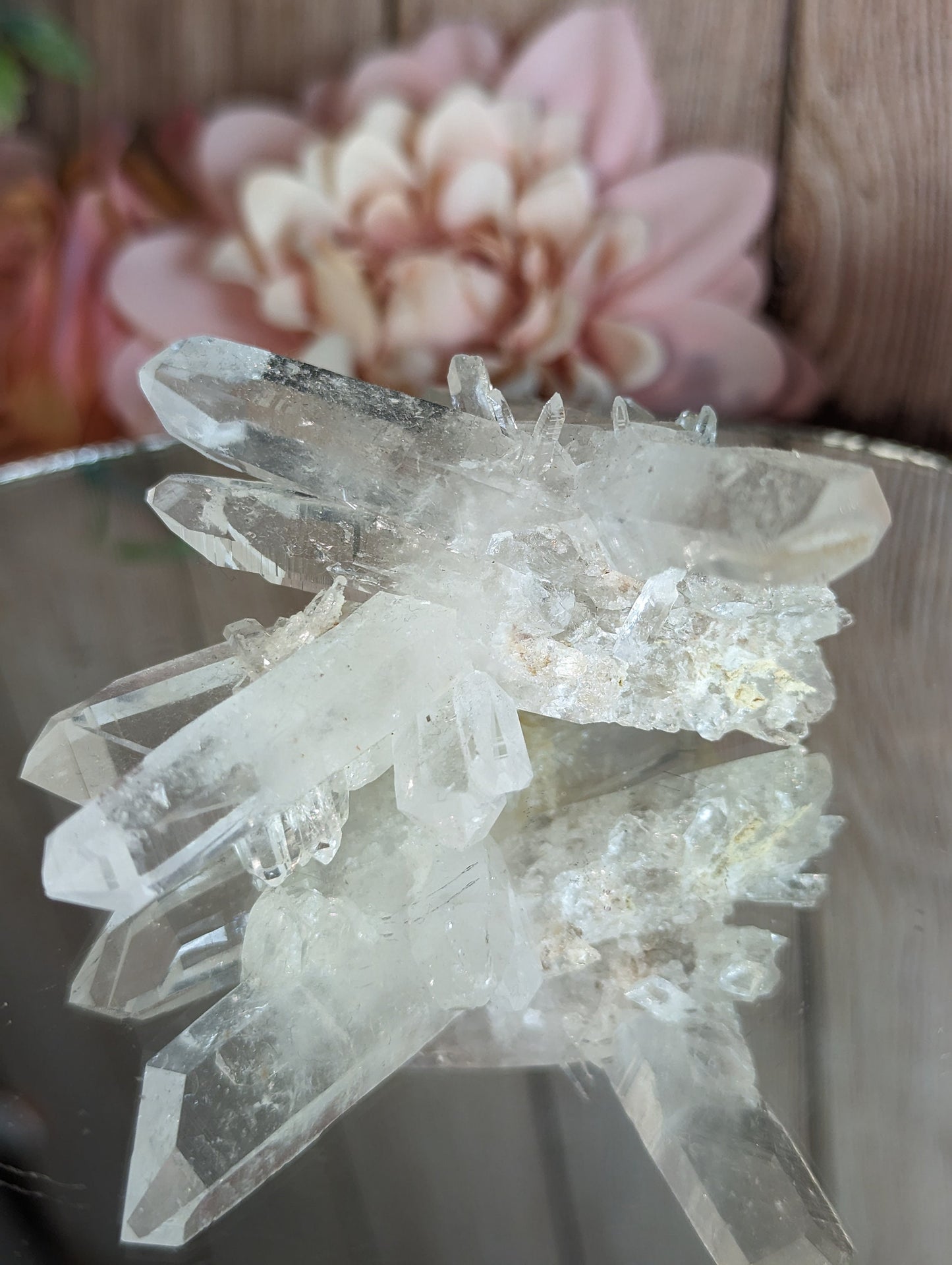 Stunning Sacred Lemurian Quartz Cluster