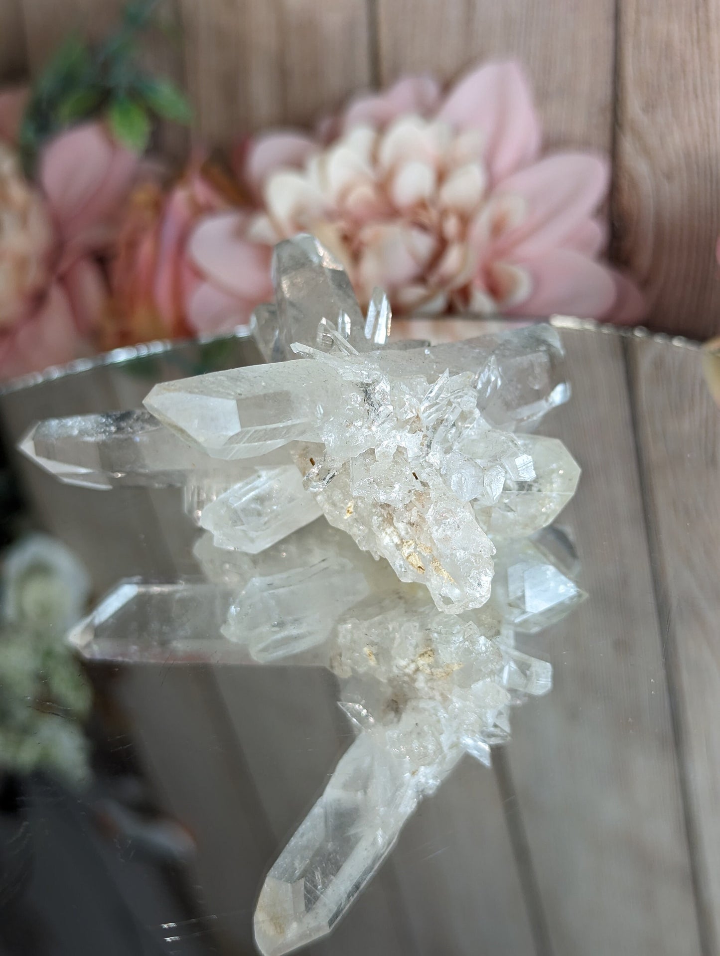 Stunning Sacred Lemurian Quartz Cluster