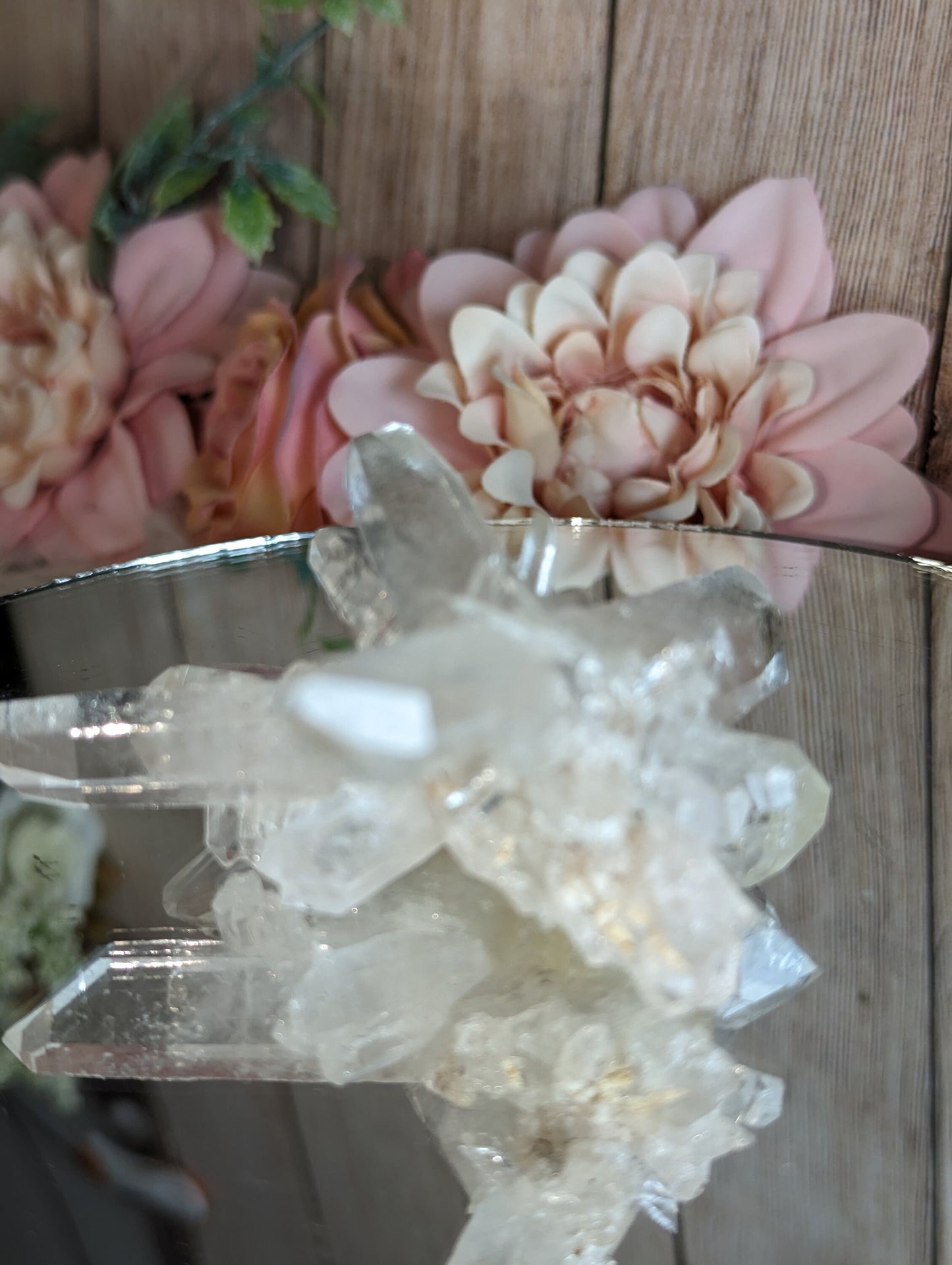 Stunning Sacred Lemurian Quartz Cluster