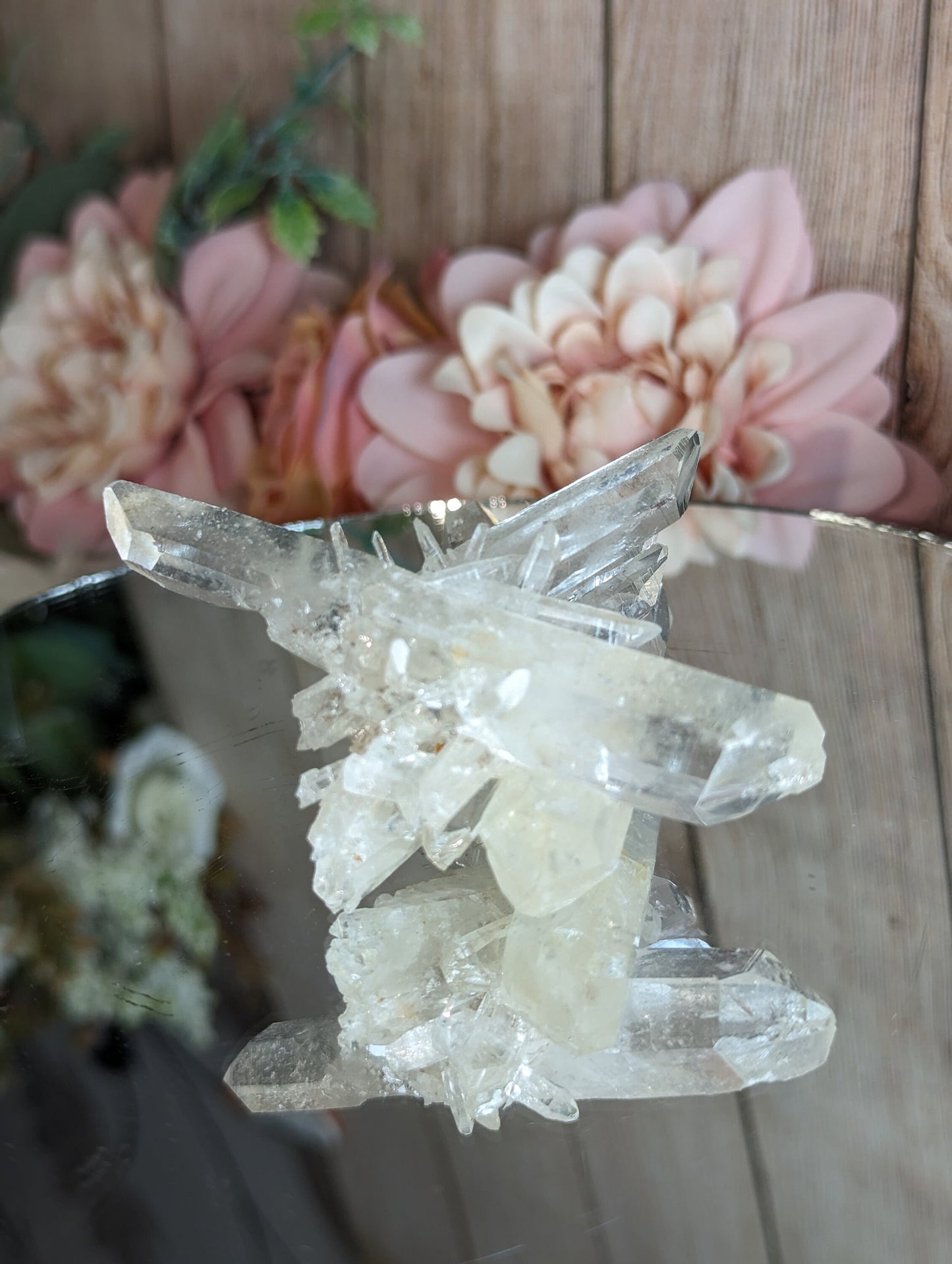 Stunning Sacred Lemurian Quartz Cluster