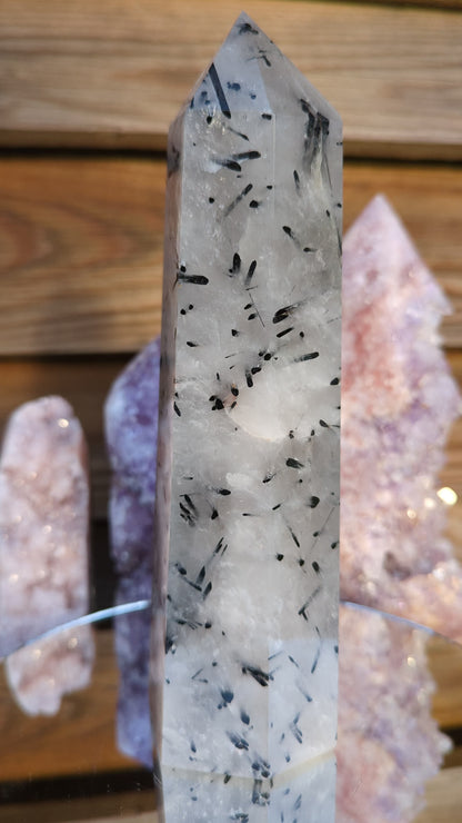 Tourmaline Quartz | Clarity & Grounding