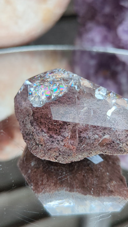 Rainbow Pink Lodolite | Intention Amplification