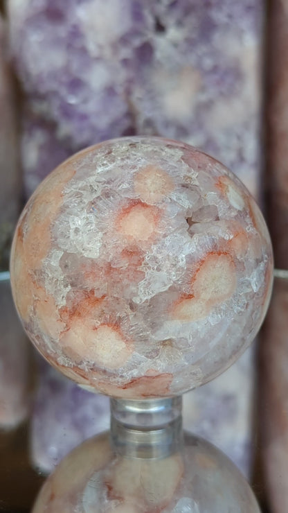 Amethyst, Pink Amethyst Sphere | Spiritual Awareness