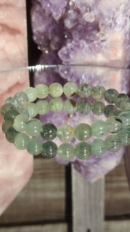 Prehnite Bracelet | Growth & Transformation