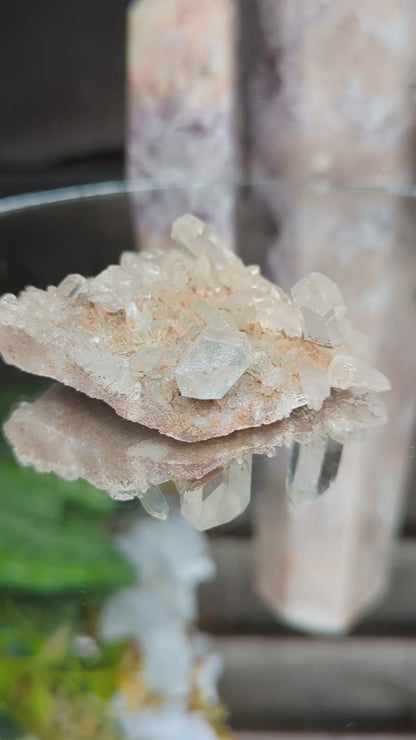 Sacred Pink Lemurian Cluster | Ancient Wisdom & Harmony