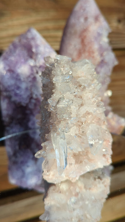 RARE Sacred Pink Lemurian Cluster | Ancient Wisdom & Harmony