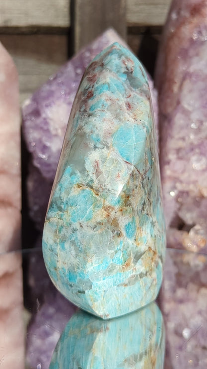 Smoky Amazonite Flame | Clear Communication