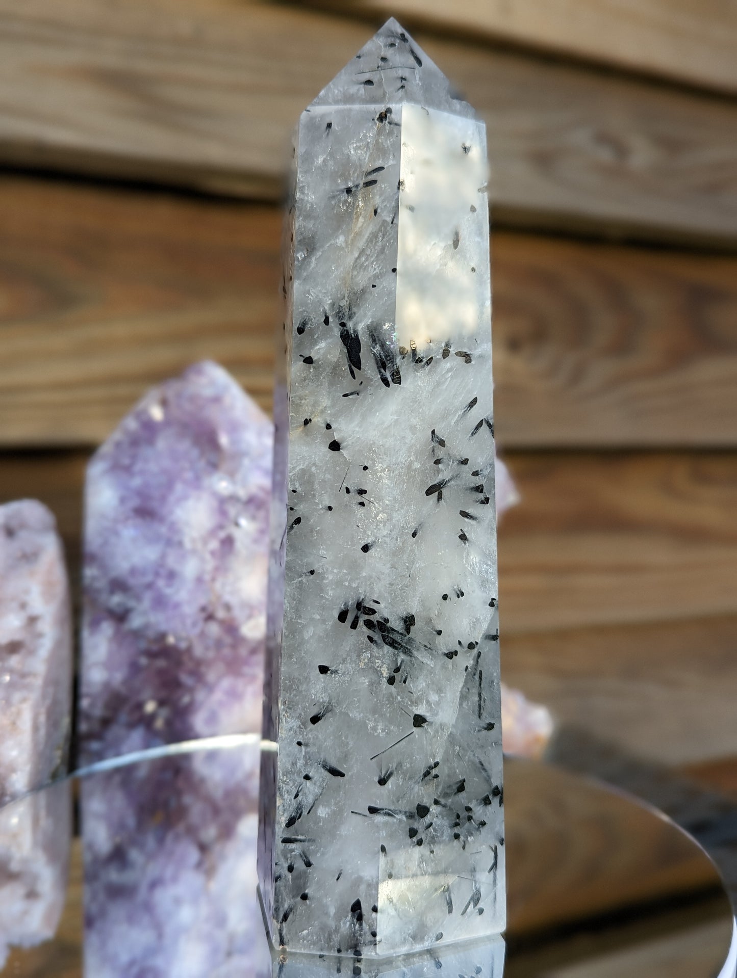 Tourmaline Quartz | Clarity & Grounding