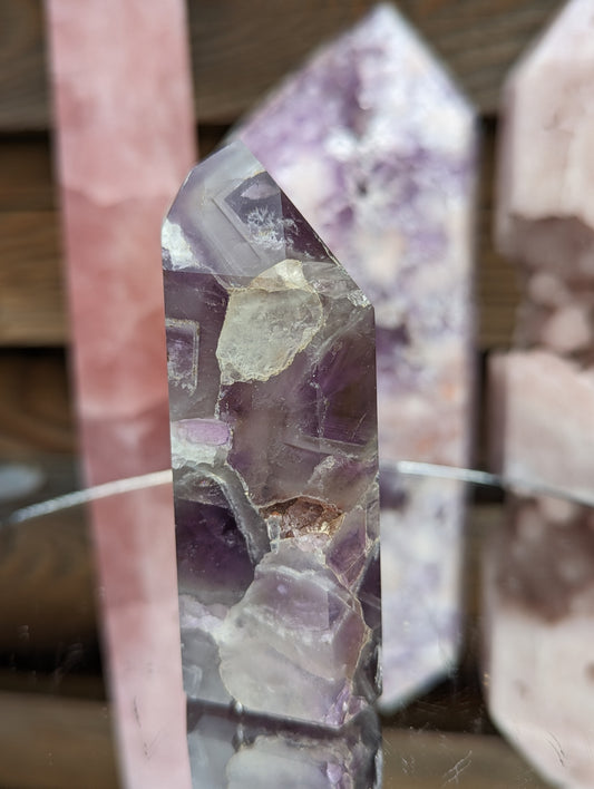 Chunky Amethyst Tower | Serenity & Stability