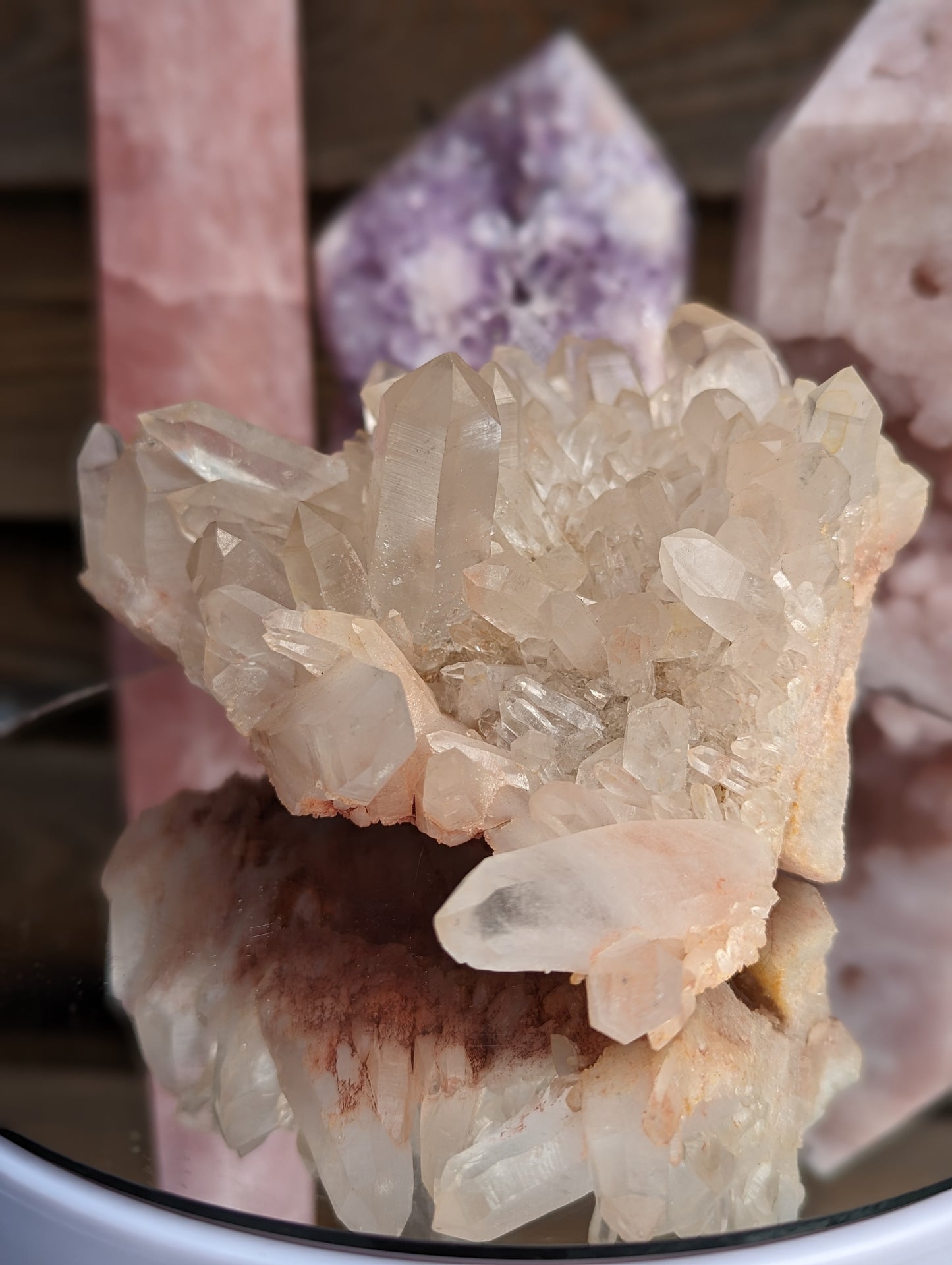 RARE Samadhi Himalayan Pink Quartz | Emotional Balance