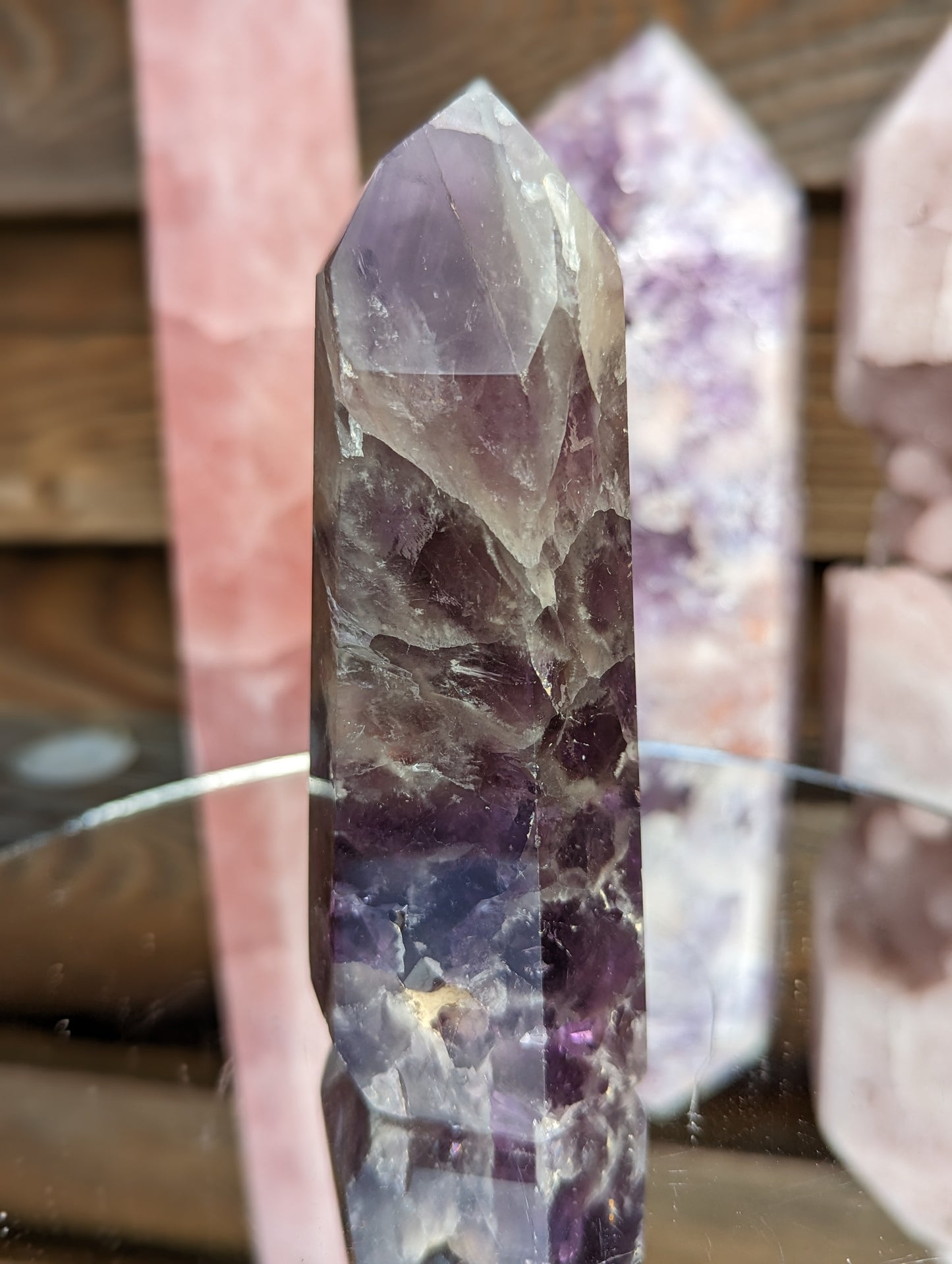 Rainbow Amethyst Tower | Rest & Relaxation