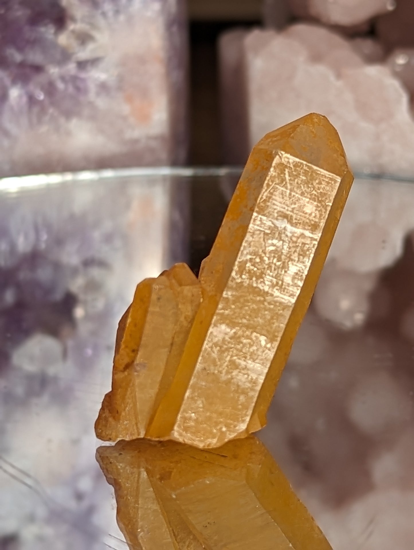 Tangerine Lemurian Seed | Peace & Clarity