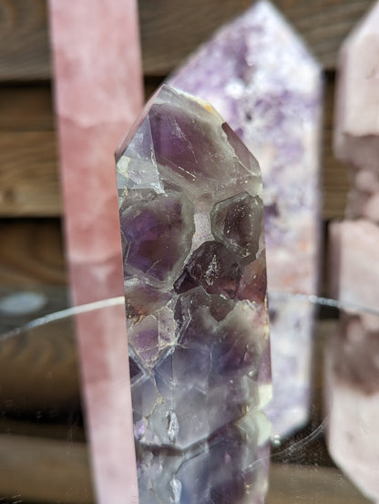 Chunky Amethyst Tower | Serenity & Stability