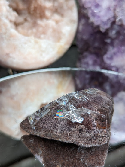 Rainbow Pink Lodolite | Intention Amplification