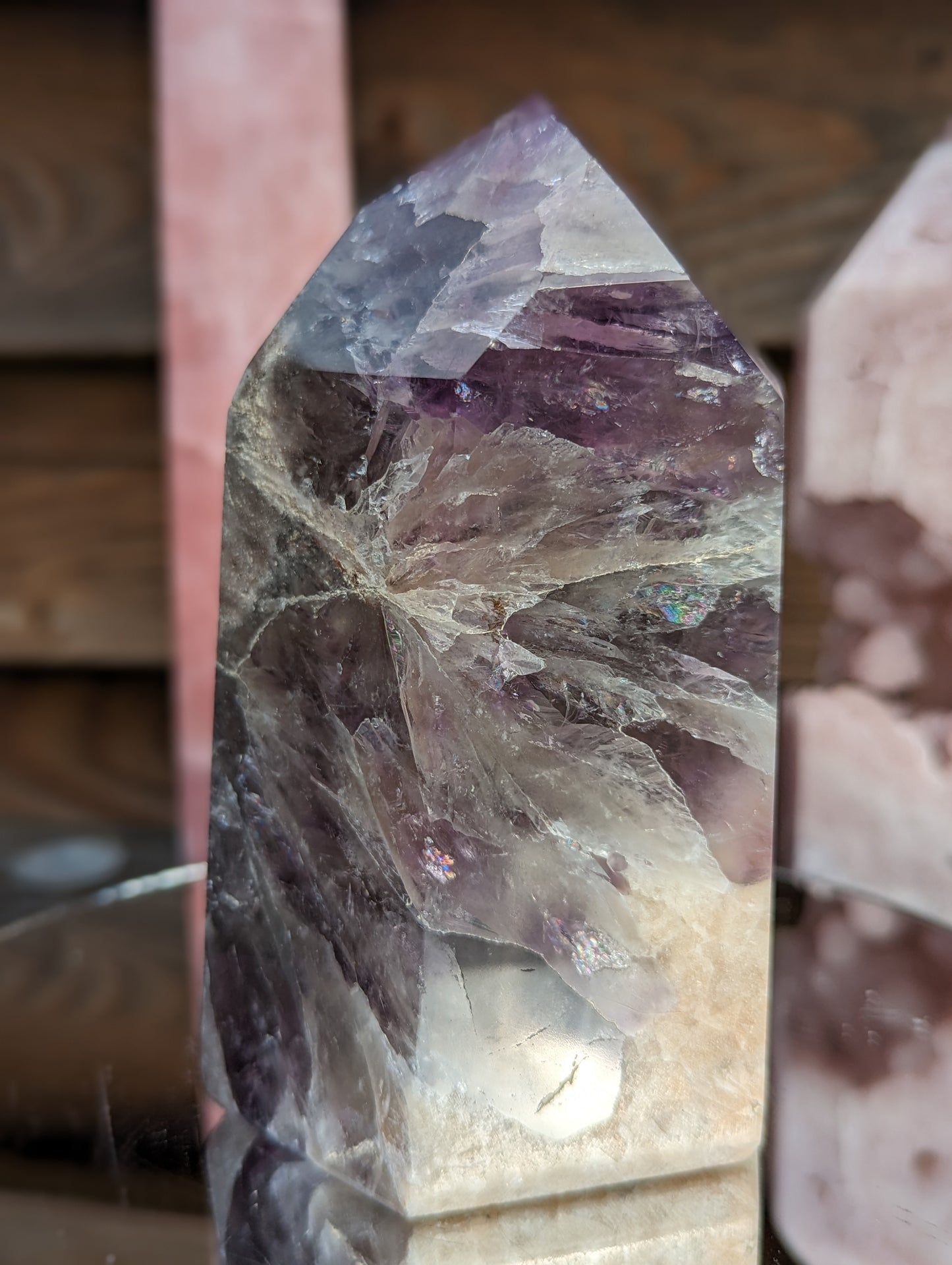 Chunky Amethyst Tower | Inner Peace & Tranquility