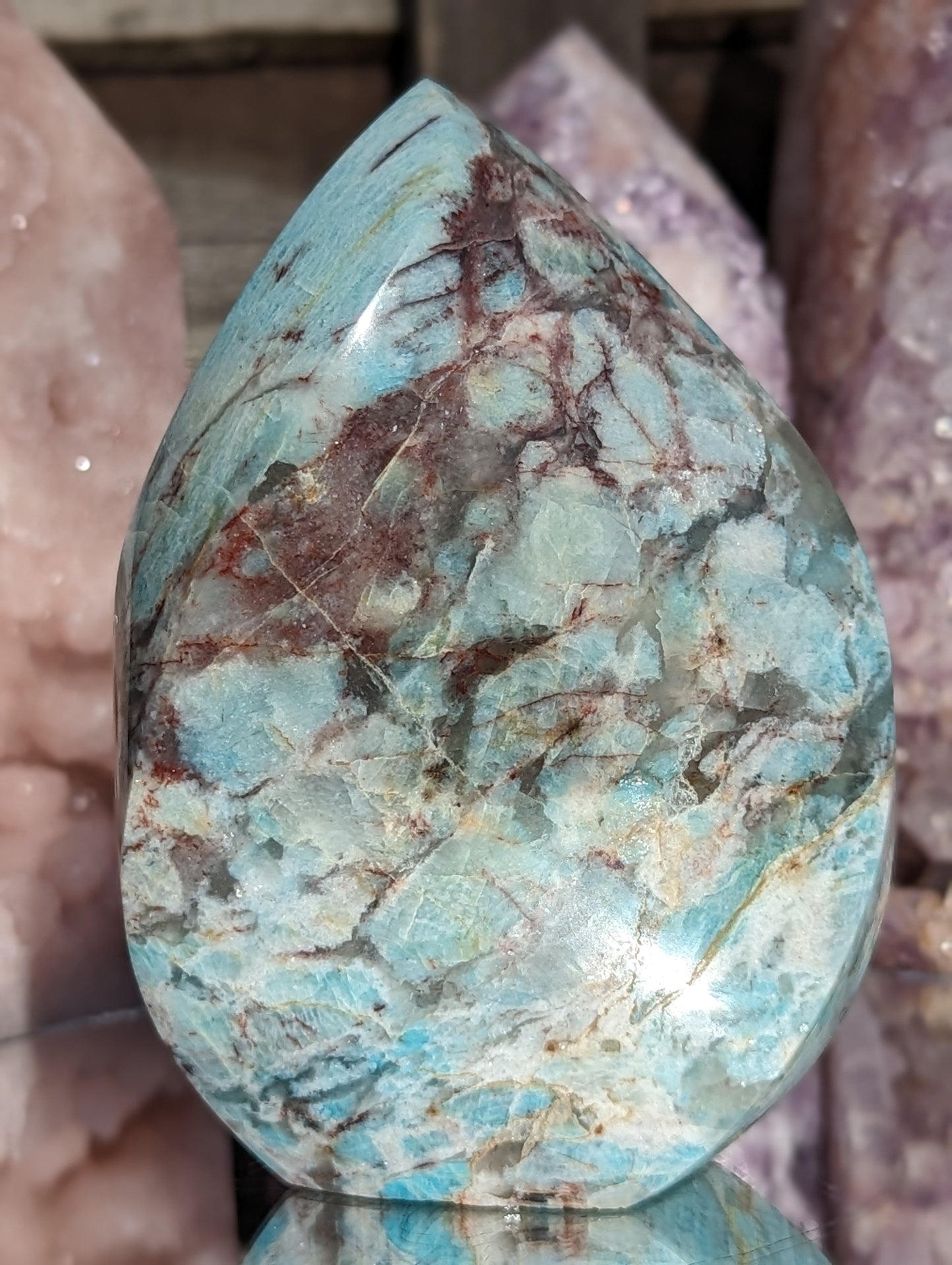 Smoky Amazonite Flame | Clear Communication