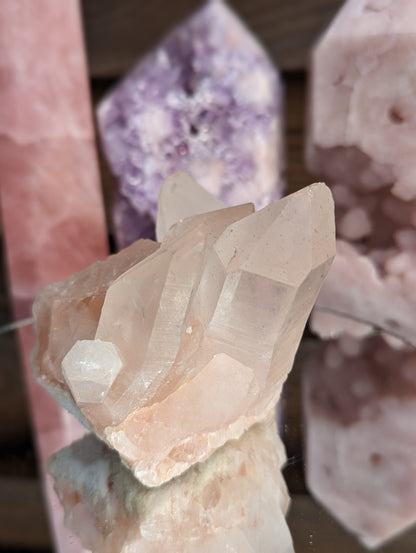 RARE Samadhi Himalayan Pink Quartz | Devine Feminine