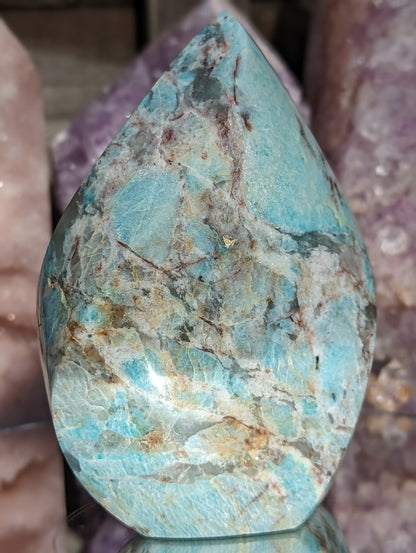 Smoky Amazonite Flame | Clear Communication