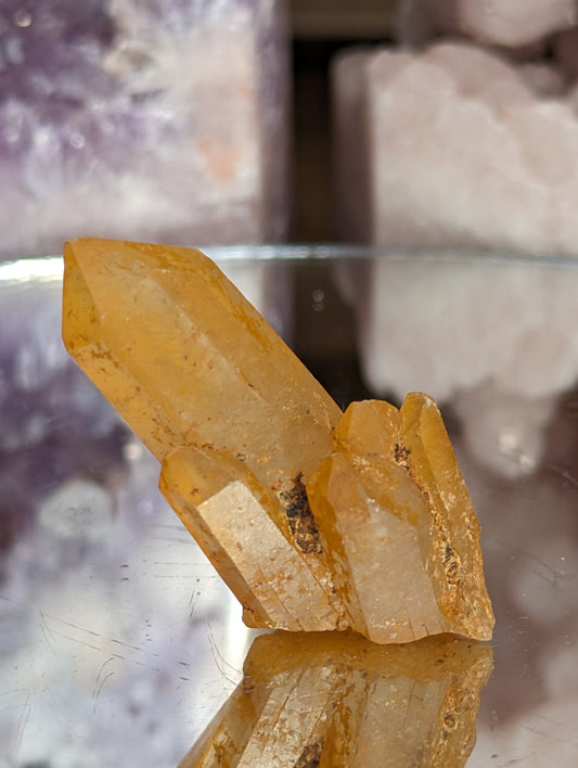 Tangerine Lemurian Seed | Peace & Clarity