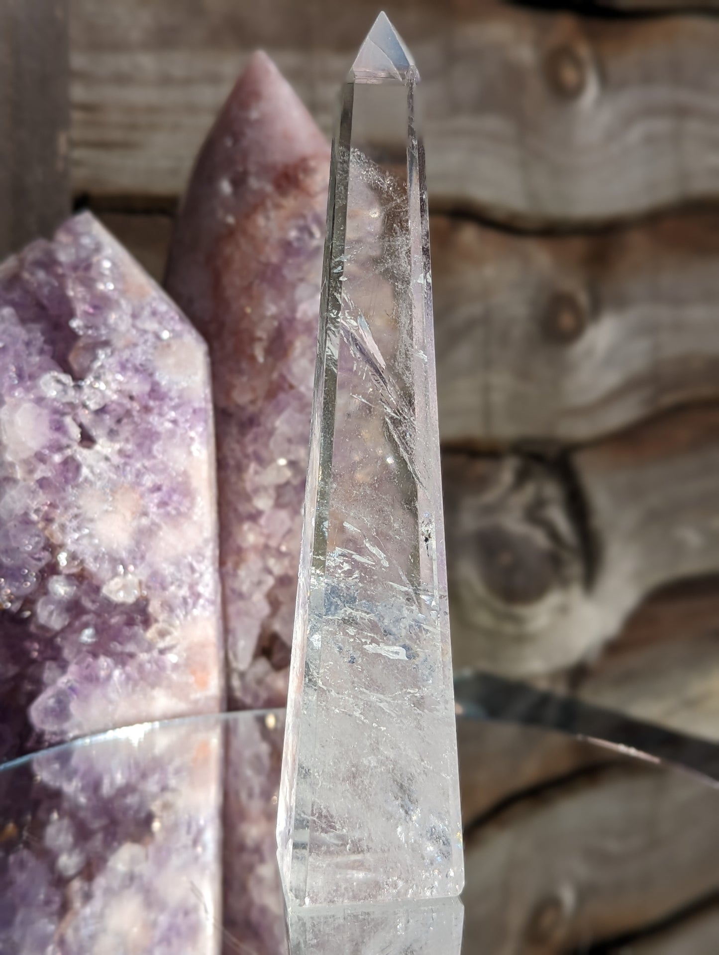 Clear Quartz Obelisk | Amplification & Focus