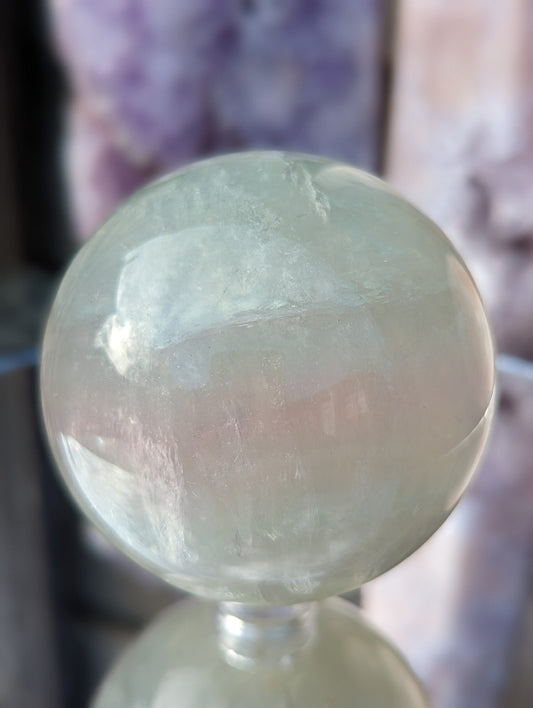 Banded Fluorite Sphere | Focus & Tranquility