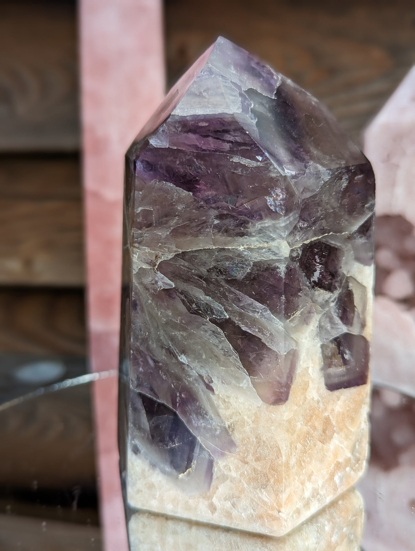 Chunky Amethyst Tower | Inner Peace & Tranquility