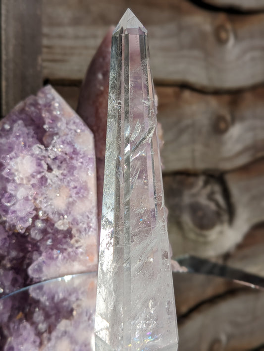 Clear Quartz Obelisk | Amplification & Focus