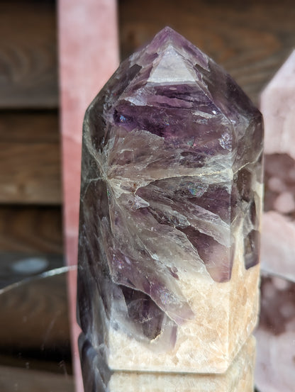 Chunky Amethyst Tower | Inner Peace & Tranquility