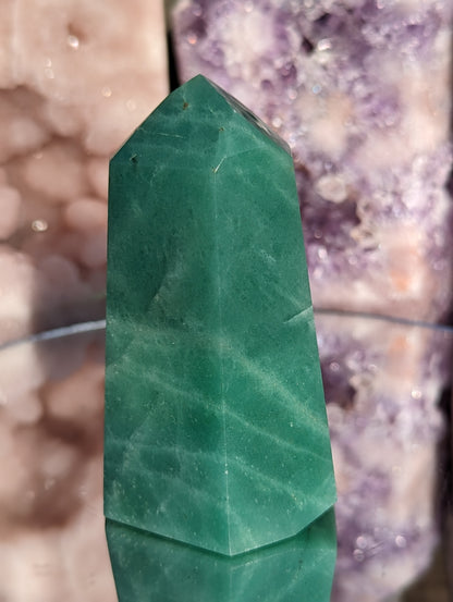 Green Strawberry Quartz Tower | Spiritual Growth